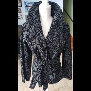 Robert Louis zebra design jacket